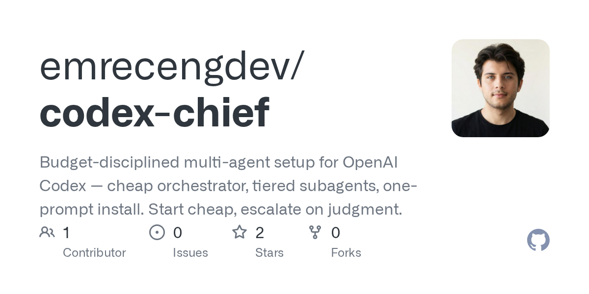 Codex Chief — Development skill for Claude Code