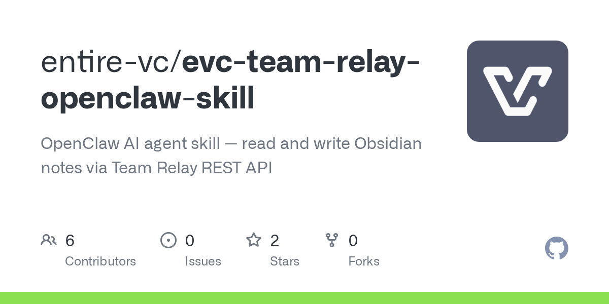 Evc Team Relay Openclaw Skill — AI skill for Claude Code