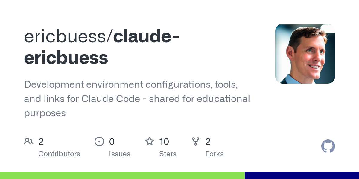 Claude Ericbuess — Development skill for Claude Code