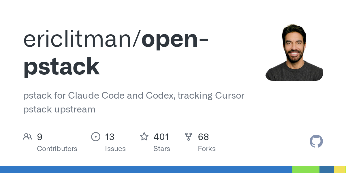 Open Pstack — Development skill for Claude Code
