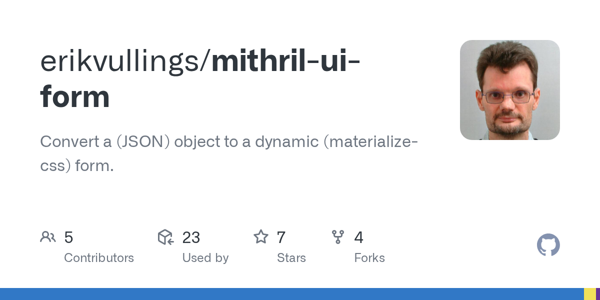 Mithril UI Form.Skill — Design skill for Claude Code