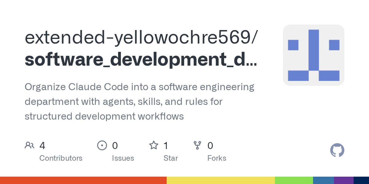 Software Development Department — Development skill for Claude Code
