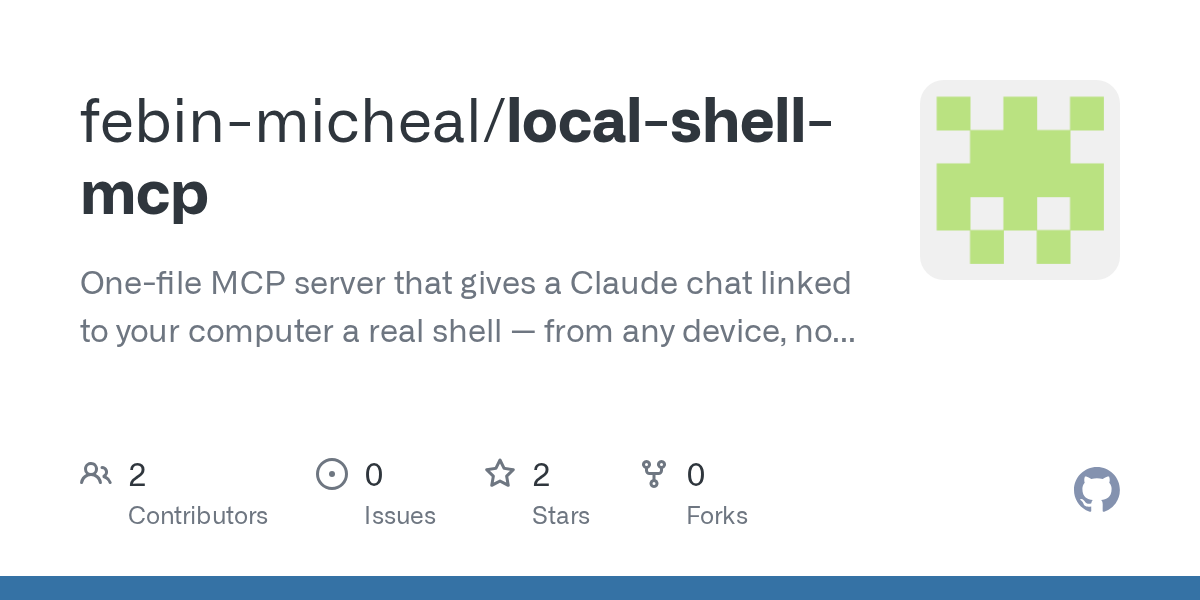Local Shell MCP — Communication skill for Claude Code