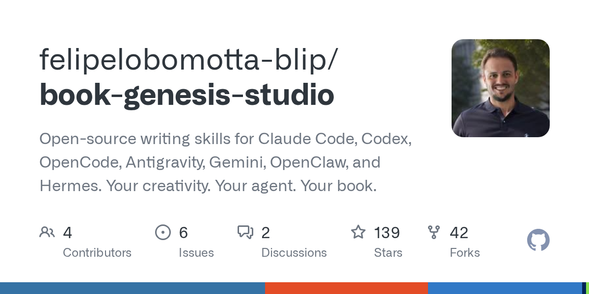 Book Genesis Auditor — Development agent for Claude Code