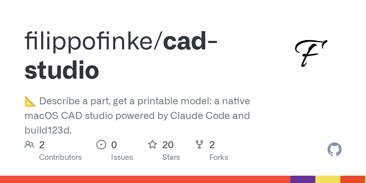 Cad Studio — AI skill for Claude Code