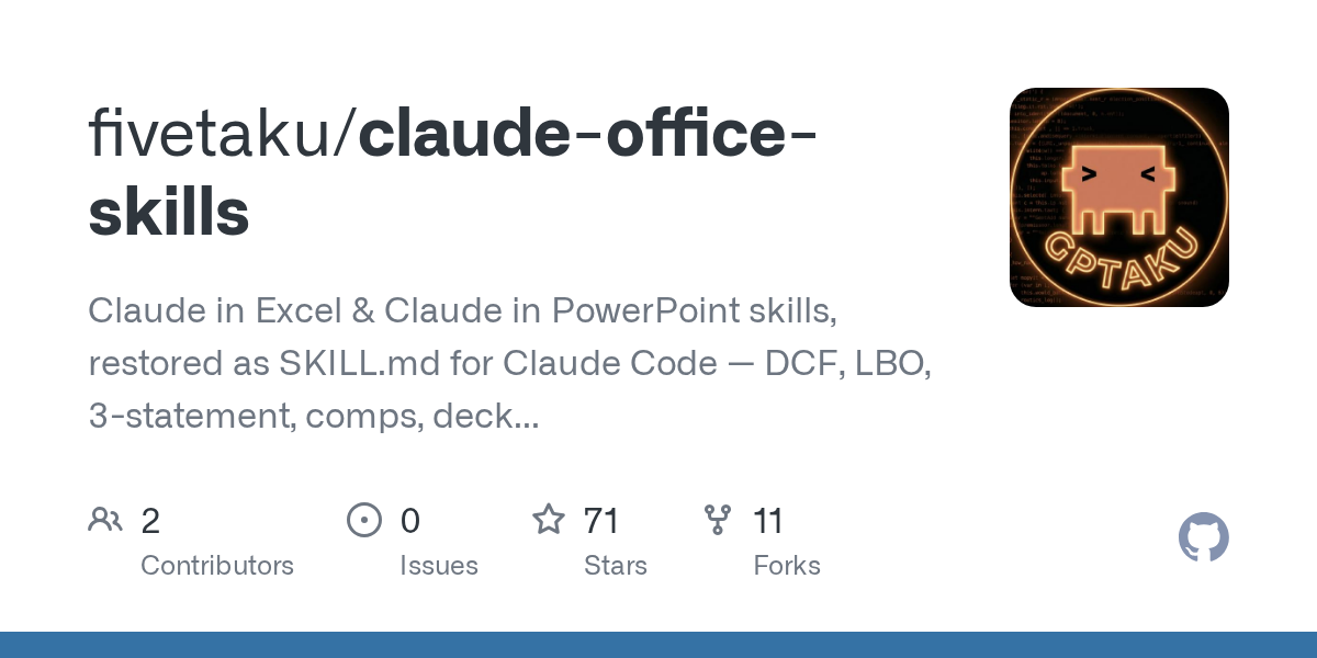 Claude Office Skills — Development skill for Claude Code