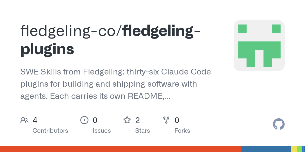 Fledgeling Plugins — Documentation skill for Claude Code