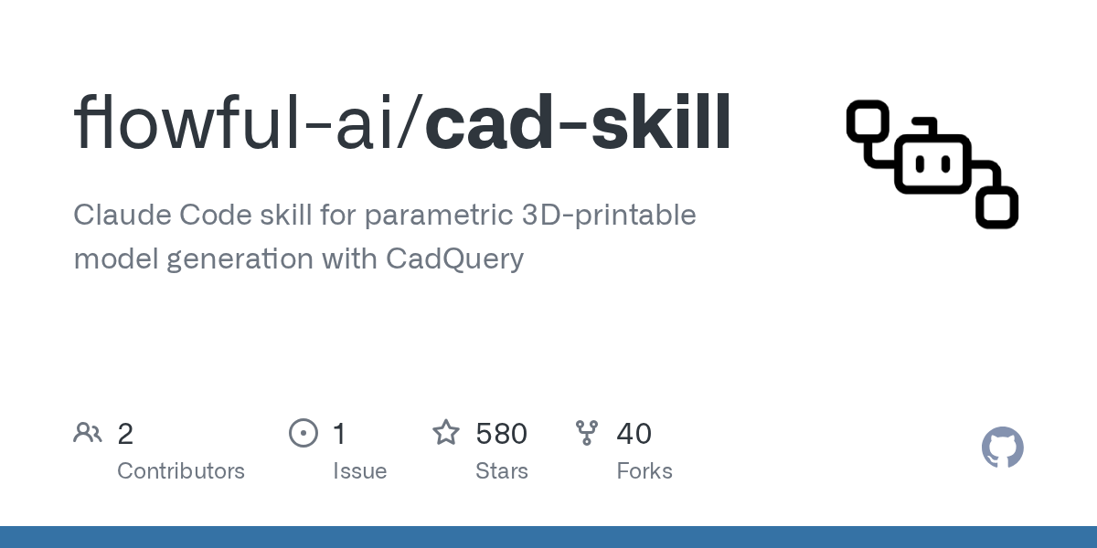 Cad Skill — AI skill for Claude Code