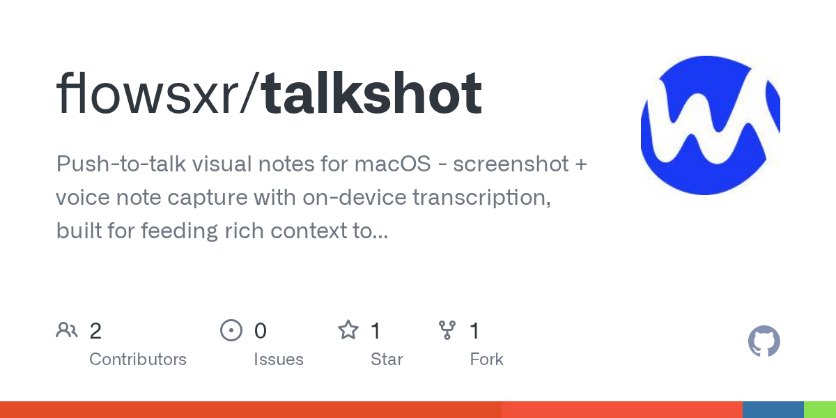 Talkshot — AI skill for Claude Code