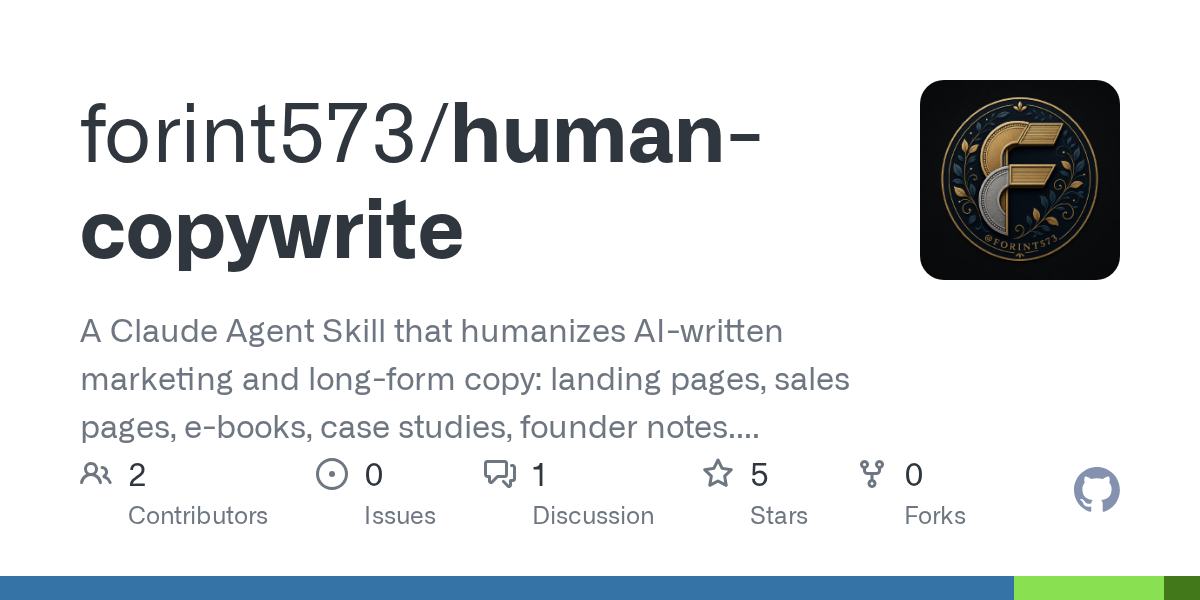 Human Copywrite — AI skill for Claude Code