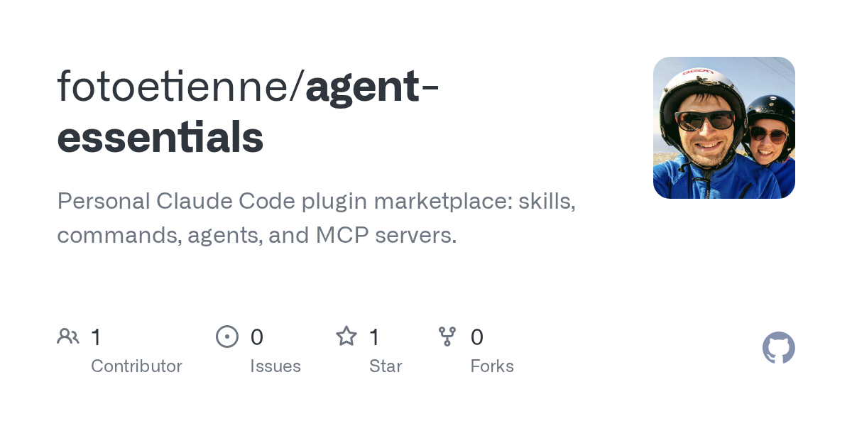 Agent Essentials — Development skill for Claude Code