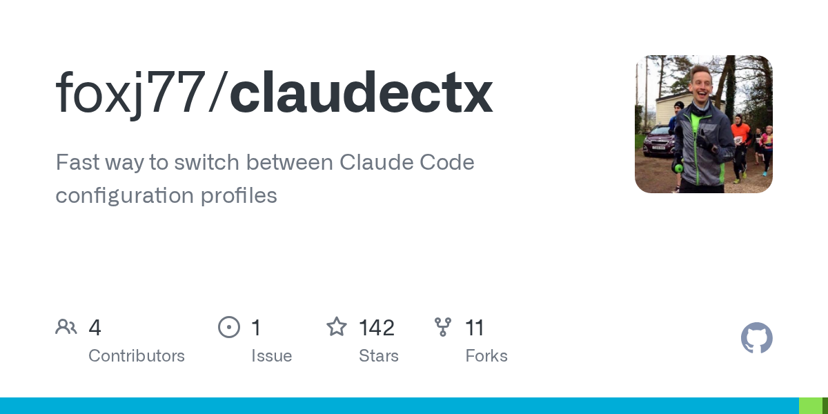 Claudectx — Git skill for Claude Code