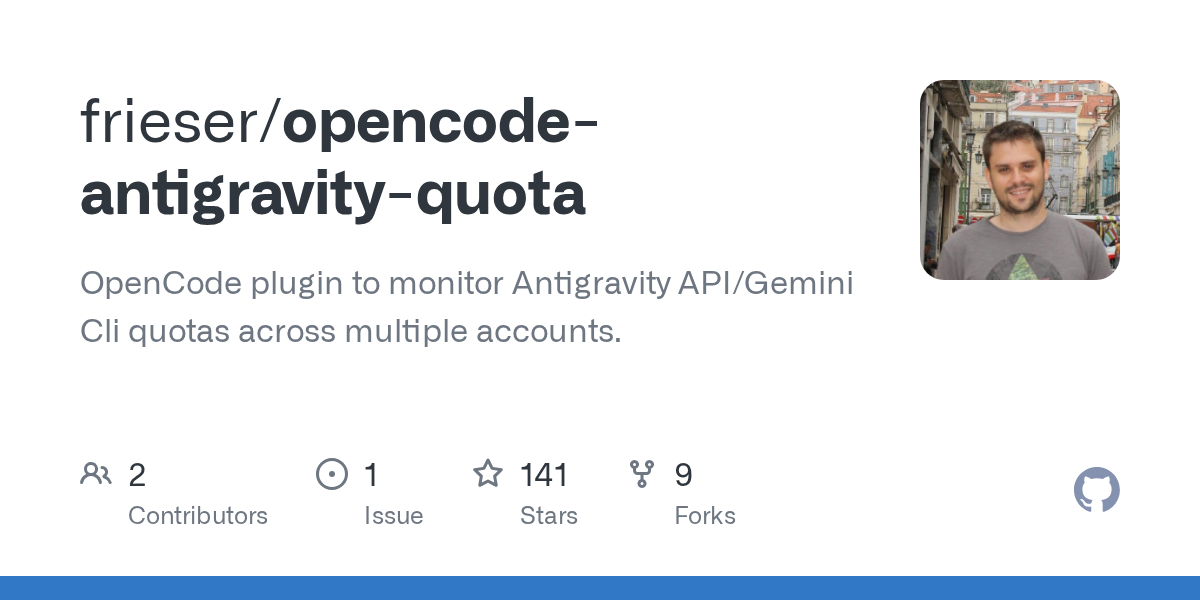 Opencode Antigravity Quota — Development skill for Claude Code