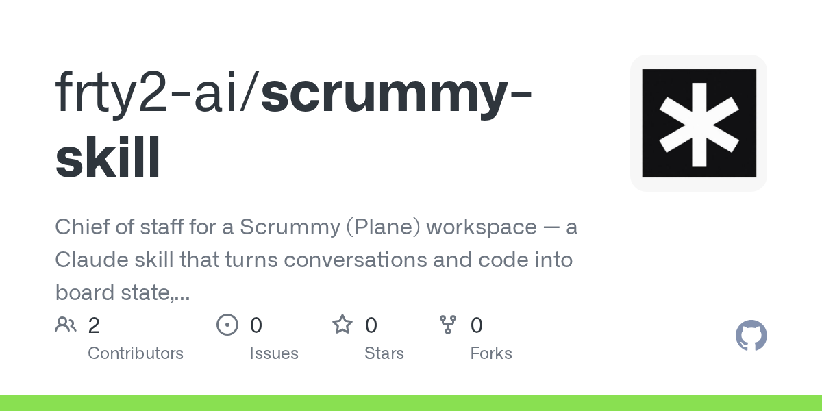 Scrummy Skill — Development skill for Claude Code