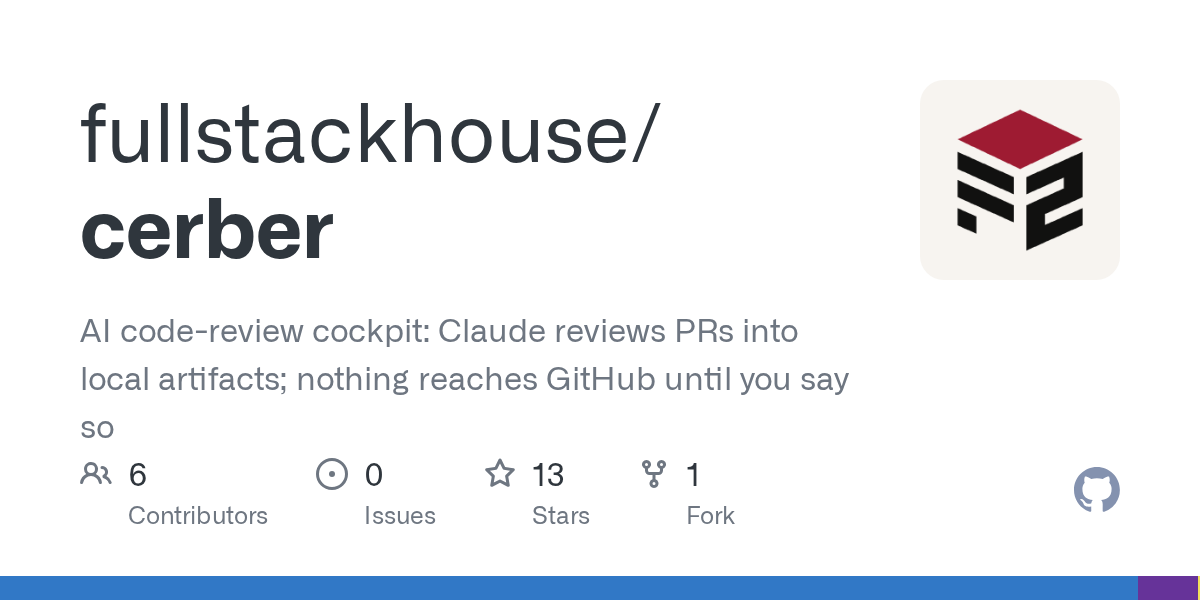 Cerber — AI skill for Claude Code