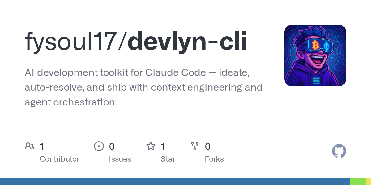 Devlyn CLI — AI skill for Claude Code