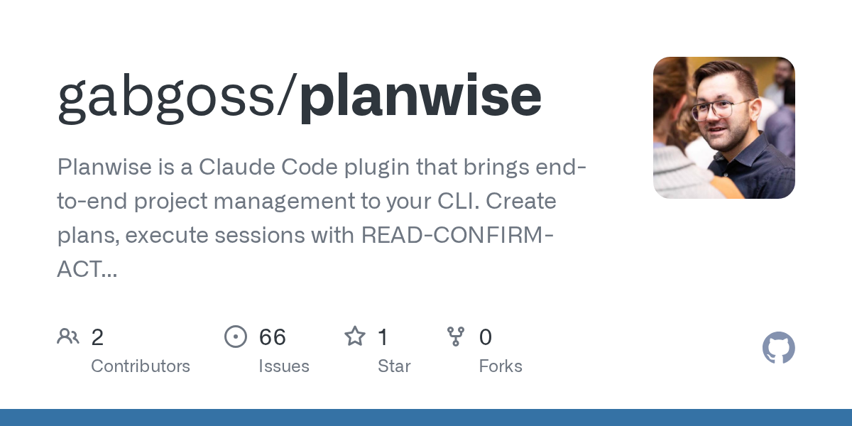 Planwise — Development skill for Claude Code