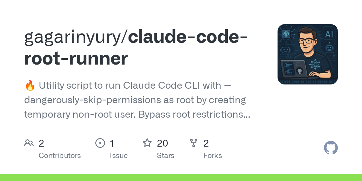 Claude Code Root Runner — Development skill for Claude Code