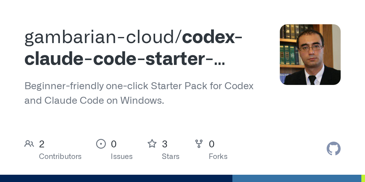 Codex Claude Code Starter Pack — Development skill for Claude Code