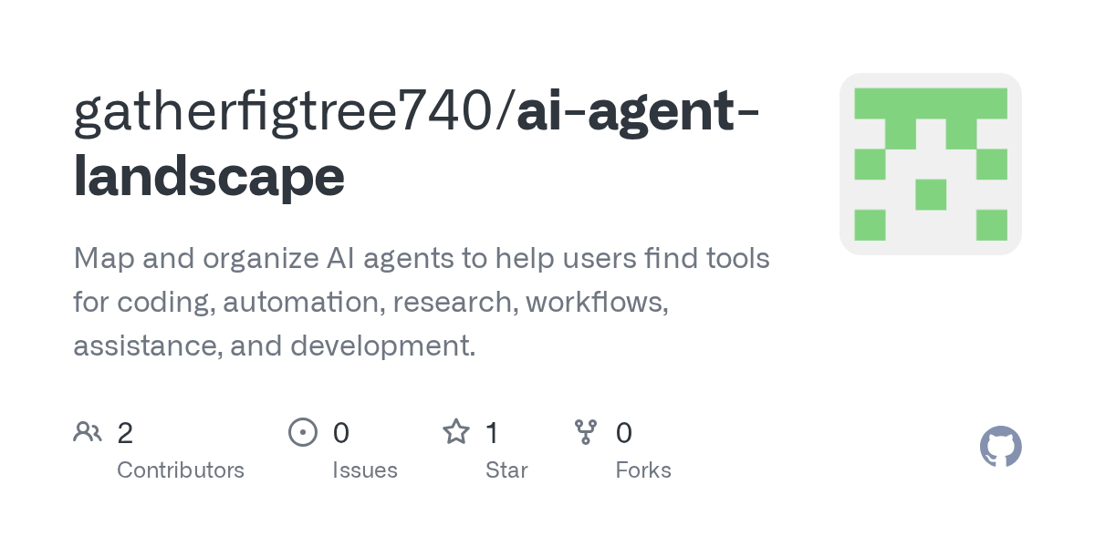 AI Agent Landscape — AI skill for Claude Code