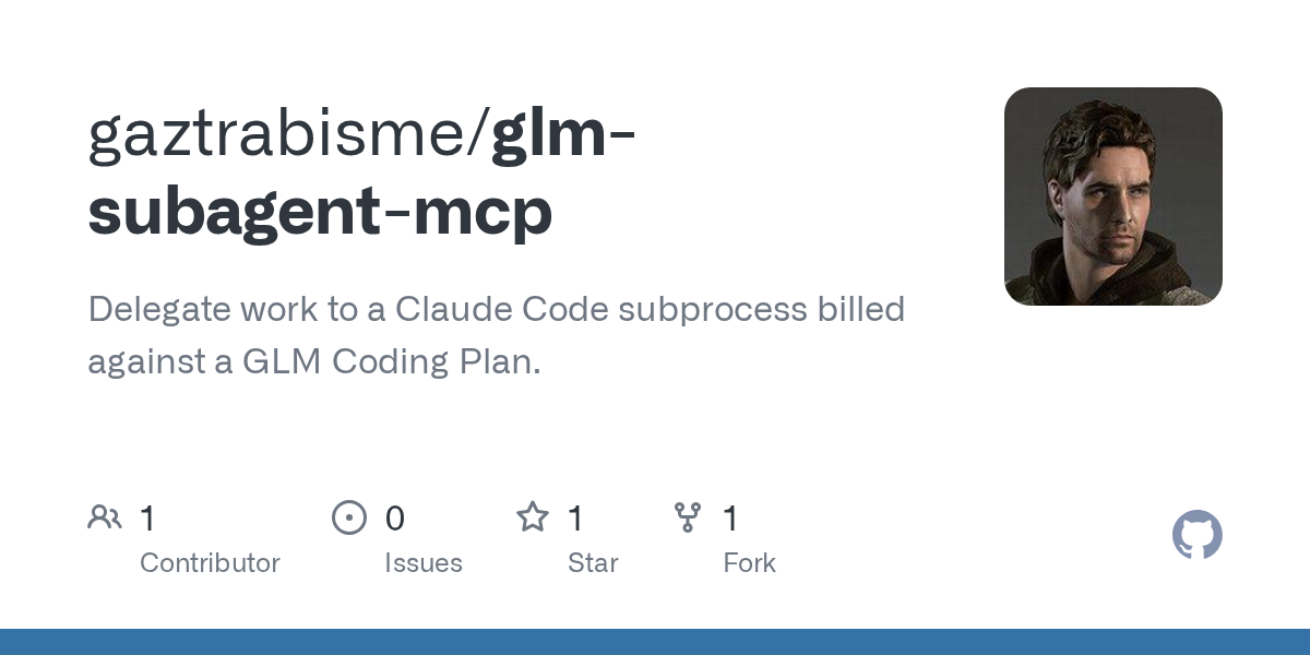 Glm Subagent MCP — Development skill for Claude Code