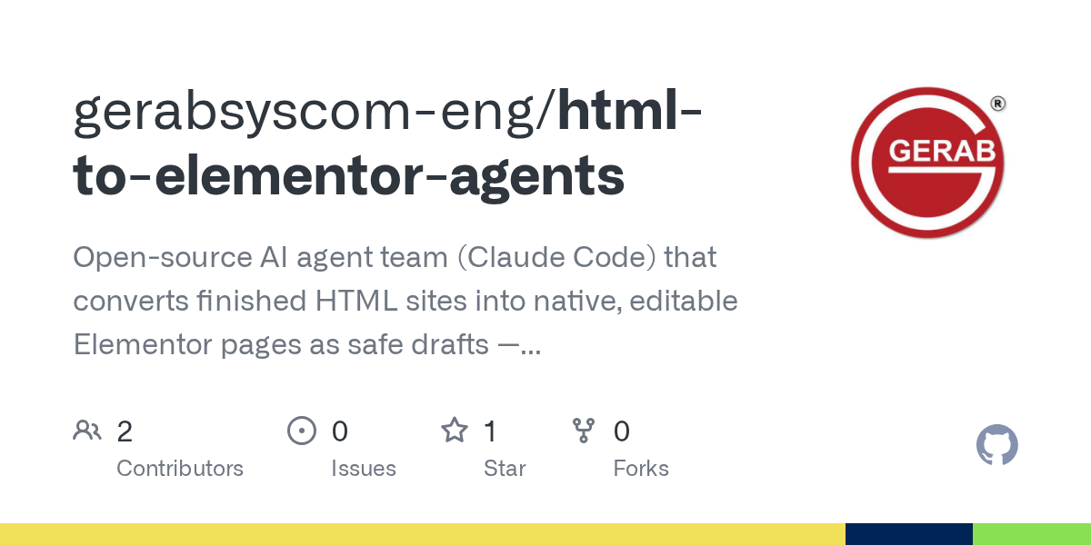 Wp Elementor Builder — Testing & QA agent for Claude Code