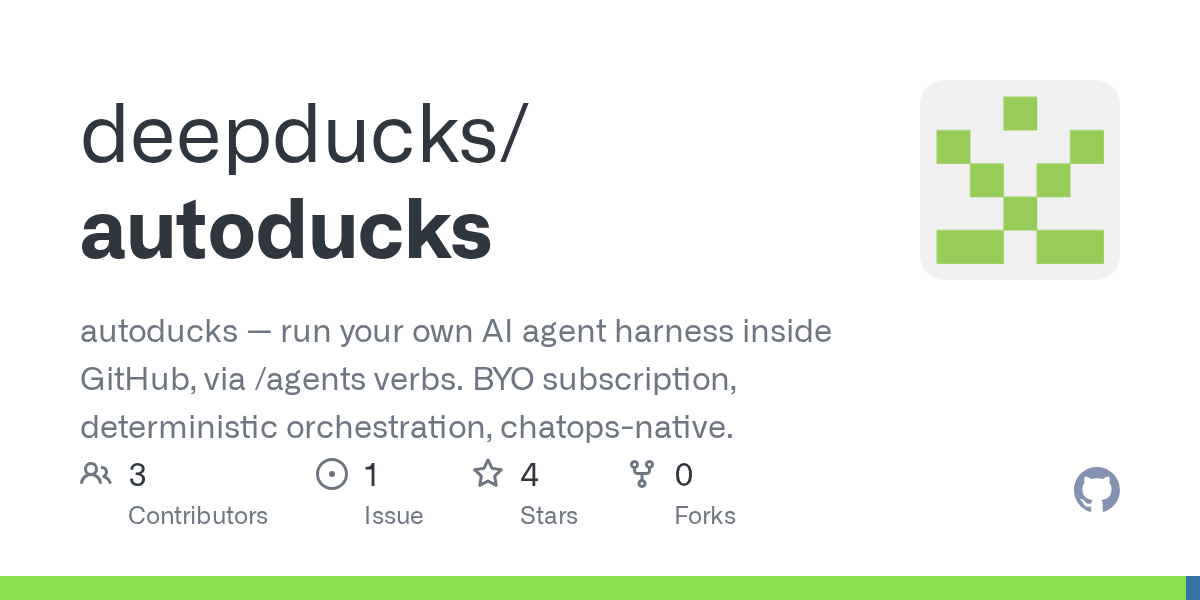 Autoducks — AI skill for Claude Code