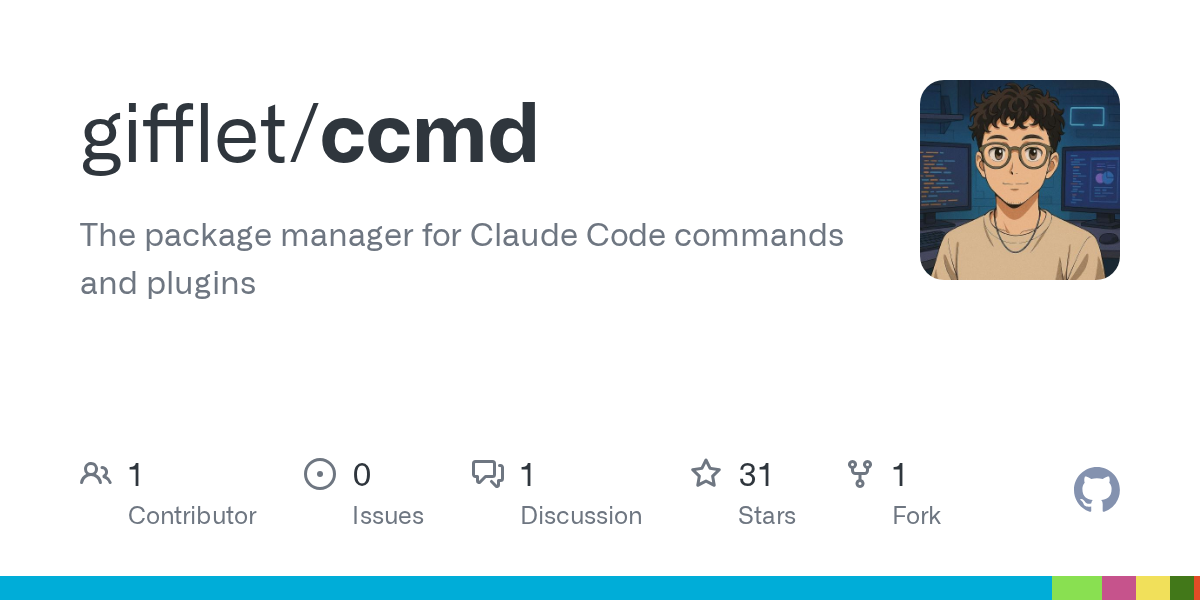 Ccmd — Development skill for Claude Code