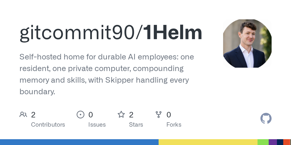 1Helm — AI skill for Claude Code
