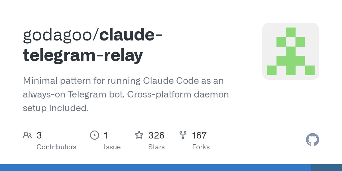 Claude Telegram Relay — Development skill for Claude Code