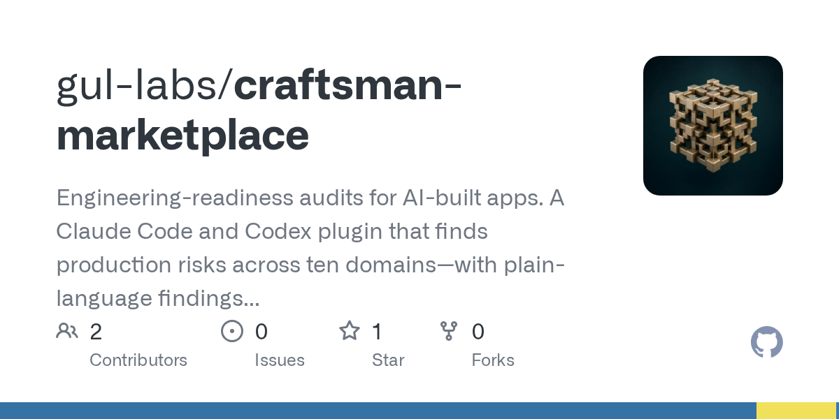 Craftsman Marketplace — AI skill for Claude Code