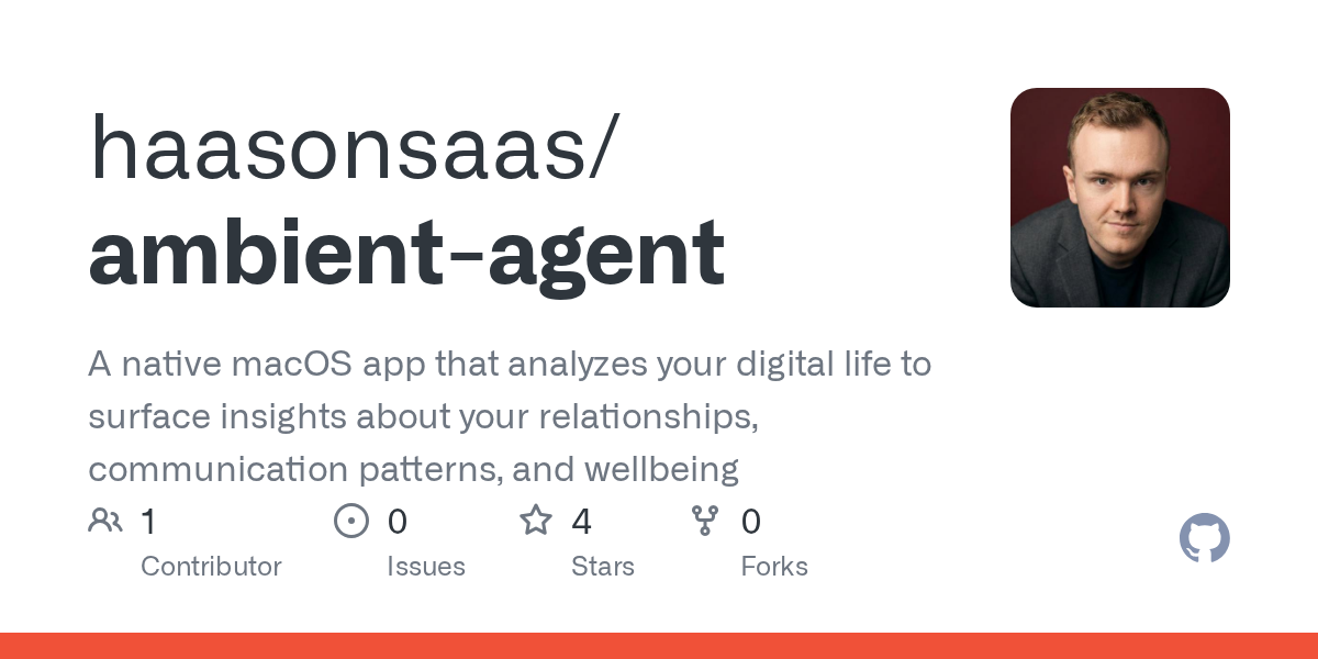 Ambient Agent — Development skill for Claude Code