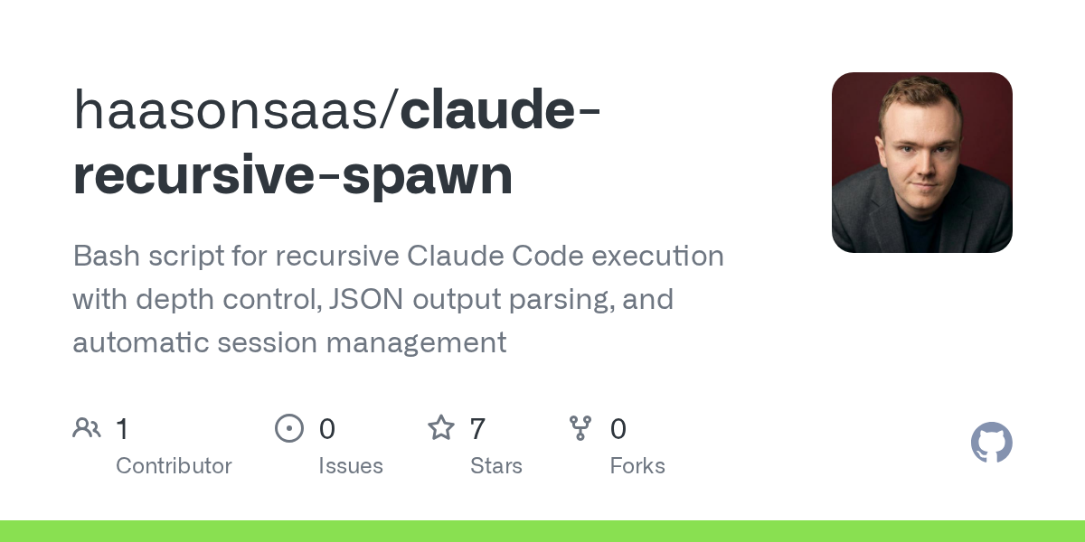 Claude Recursive Spawn — Development skill for Claude Code