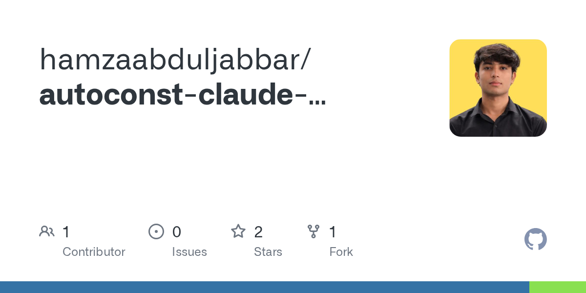 Autoconst Claude Change Order Audit — Security skill for Claude Code