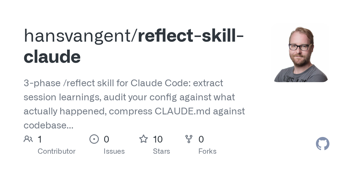 Reflect Skill Claude — Security skill for Claude Code