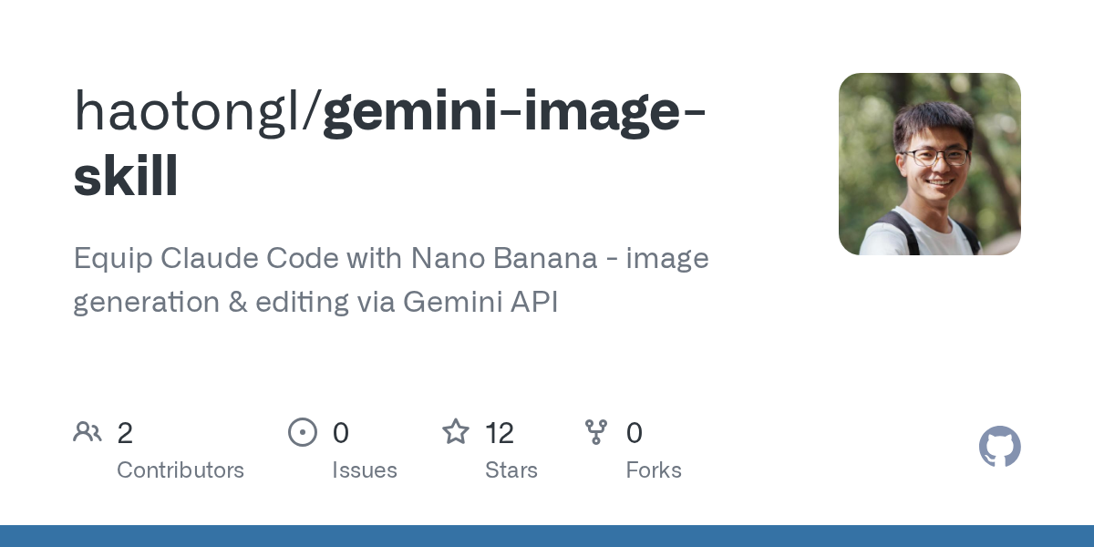 Gemini Image Skill — Development skill for Claude Code