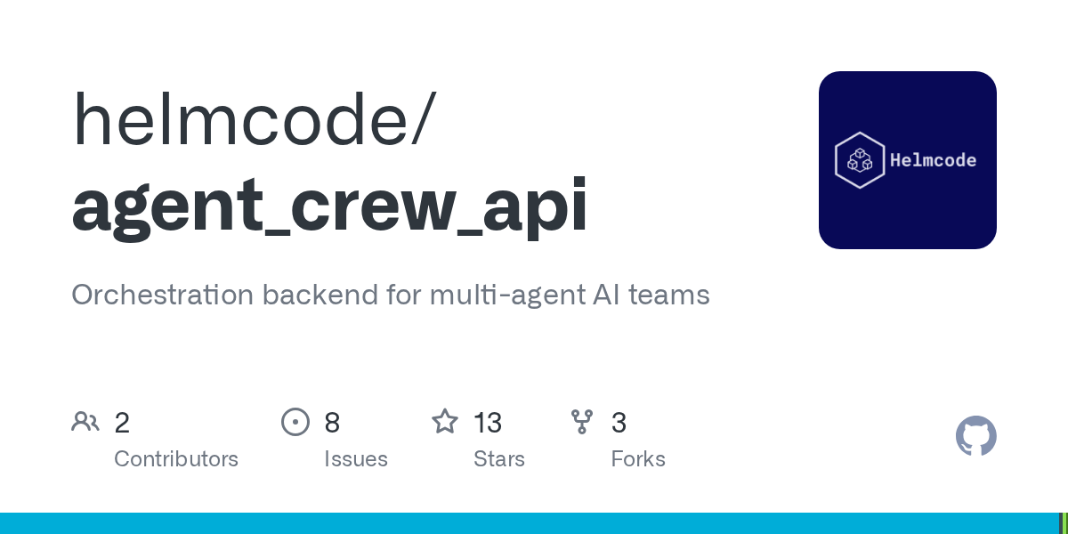 Agent Crew API — AI skill for Claude Code