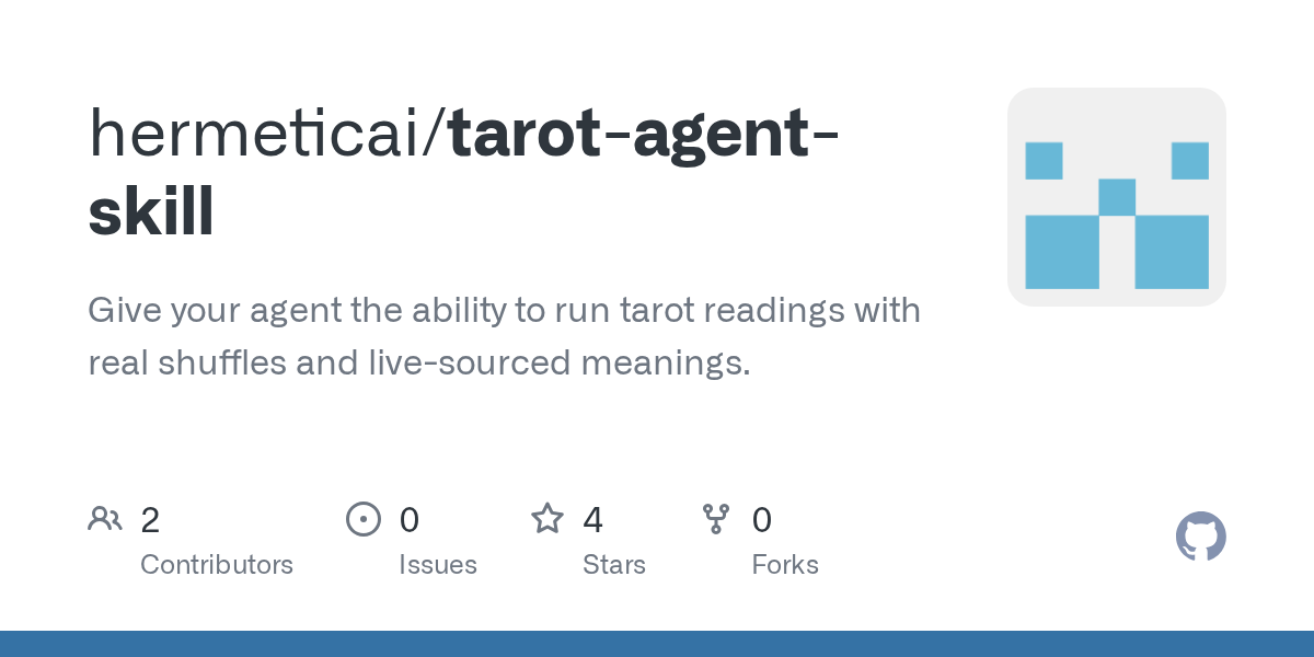 Tarot Agent Skill — Development skill for Claude Code