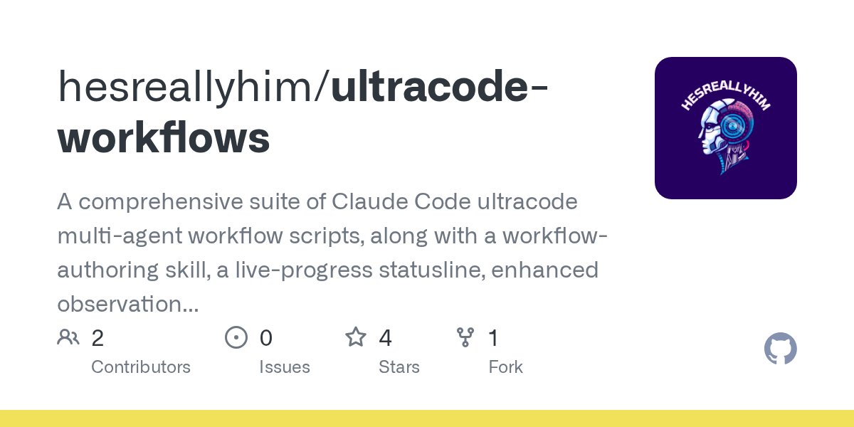 Ultracode Workflows — Design skill for Claude Code