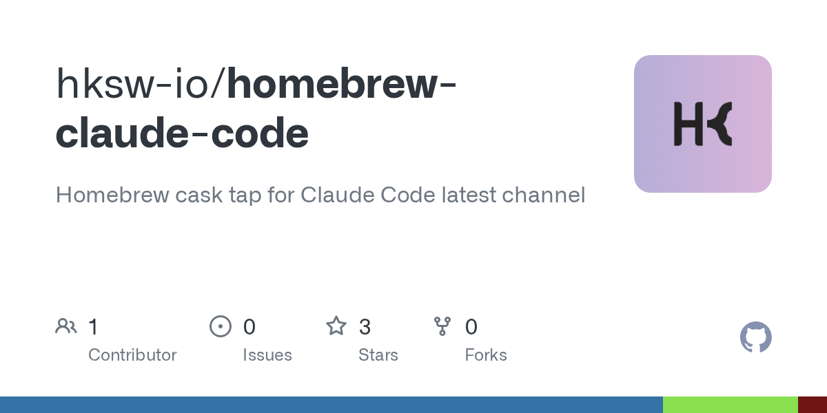 Homebrew Claude Code — Development skill for Claude Code