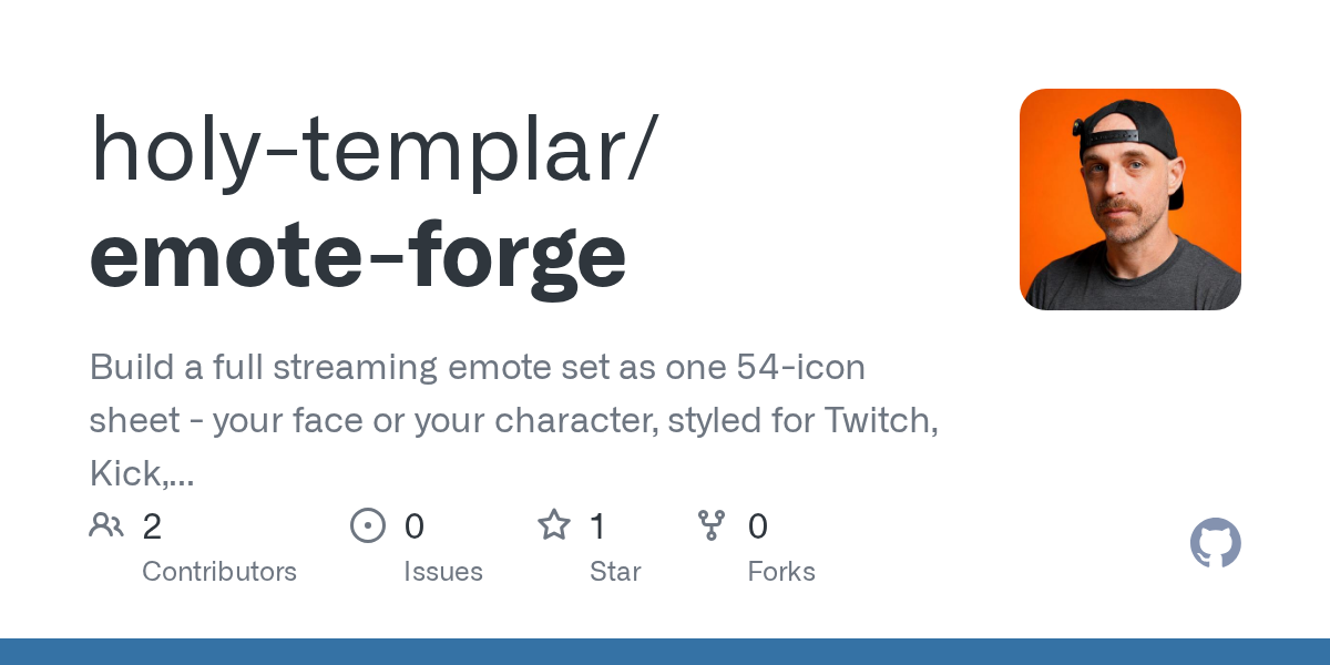 Emote Forge — AI skill for Claude Code