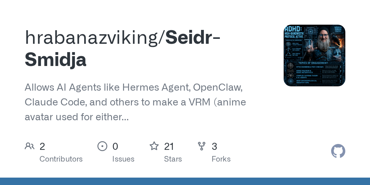 Seidr Smidja — AI skill for Claude Code