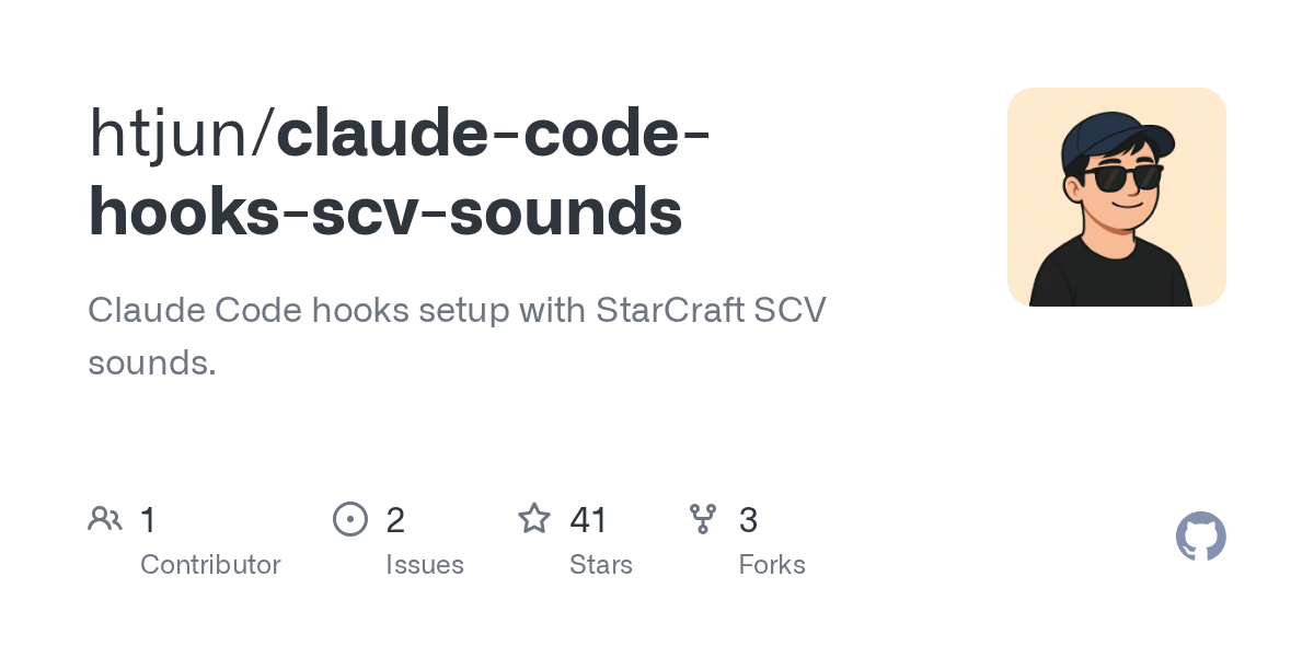 Claude Code Hooks Scv Sounds — Development skill for Claude Code