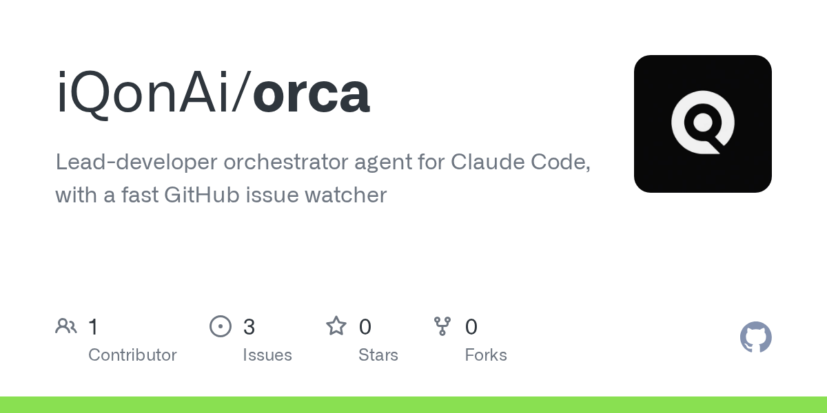 Orca — Project Management agent for Claude Code