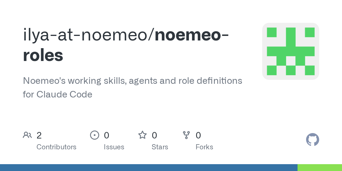 Noemeo AI Engineer — Data & AI agent for Claude Code