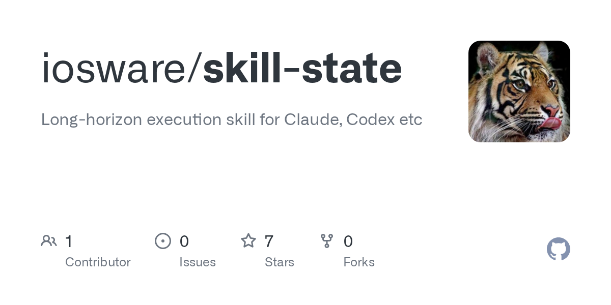 Skill.State — Development skill for Claude Code