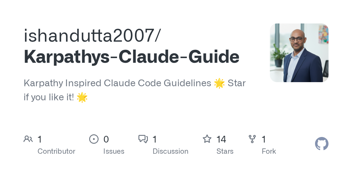 Karpathys Claude Guide — Development skill for Claude Code