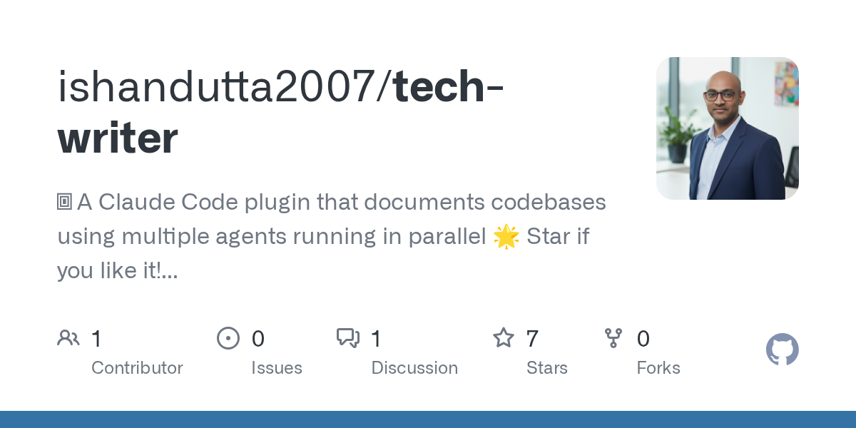 Tech Writer — Development skill for Claude Code
