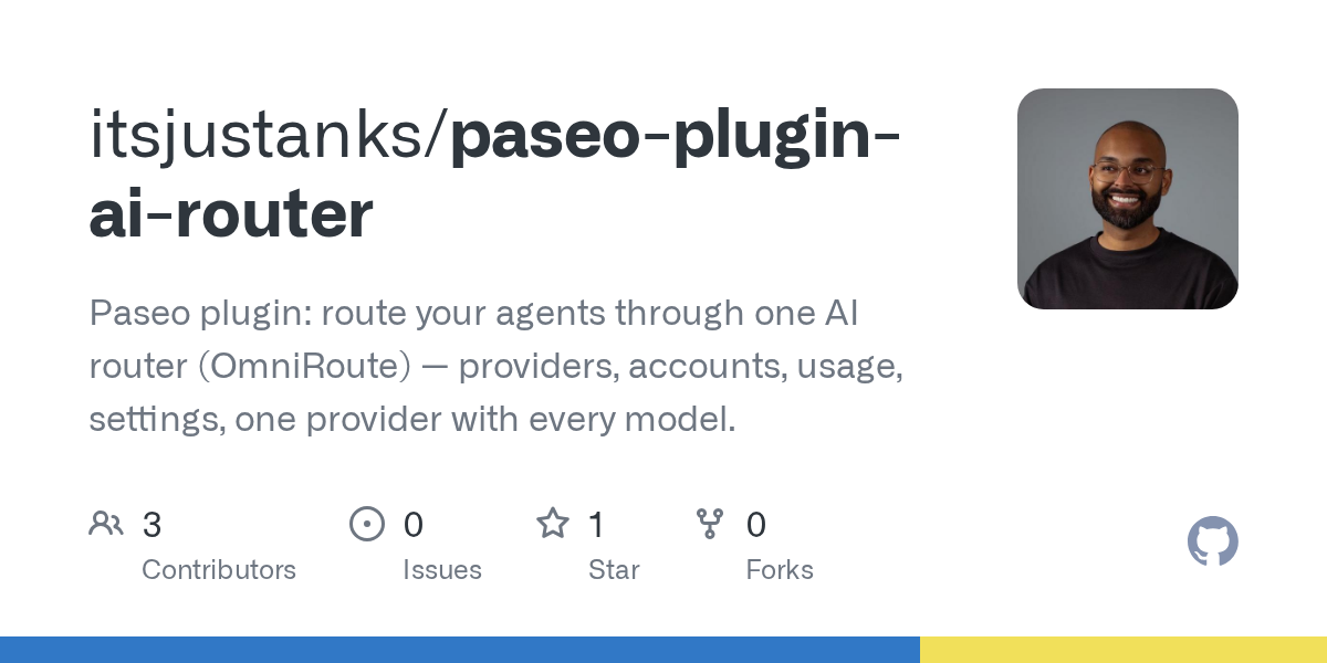 Paseo Plugin AI Router — AI skill for Claude Code
