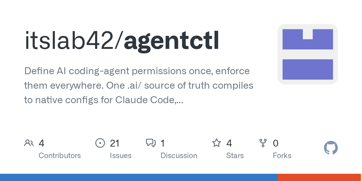 Agentctl — AI skill for Claude Code